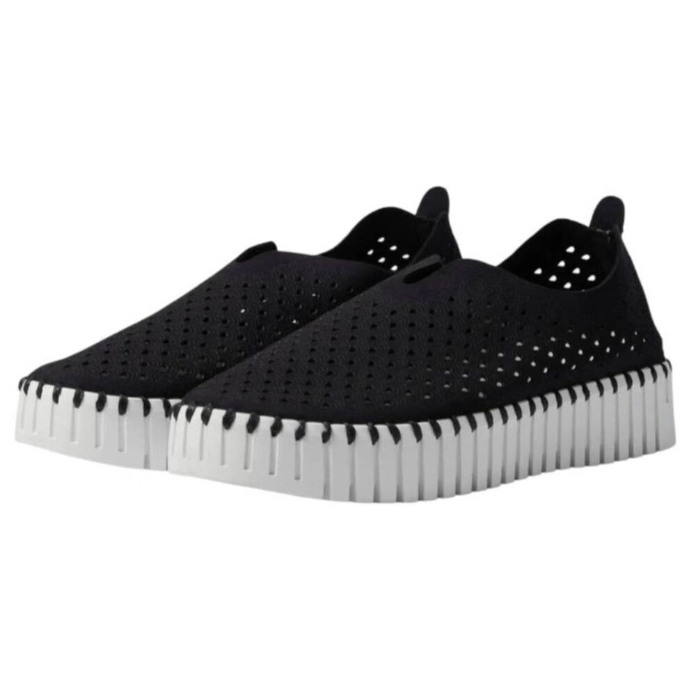 ILSE JACOBSEN Tulip 3373 Platform Slip-On Sneaker Size 40